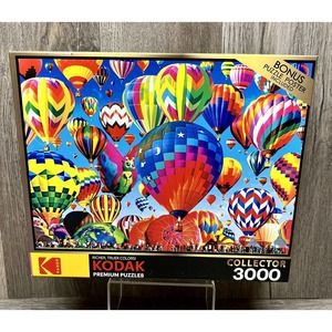 Kodak Premium Puzzle Cra-Z-Art 3000 Piece Jigsaw /Collector Ballooning Fun - New